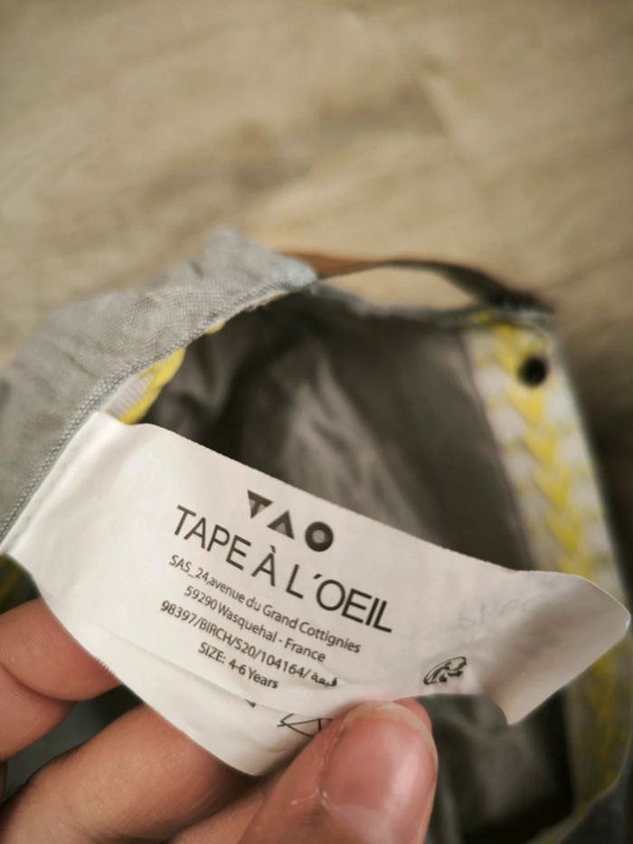 Casquette tape à l'oeil 4-6ans - photo numéro 4