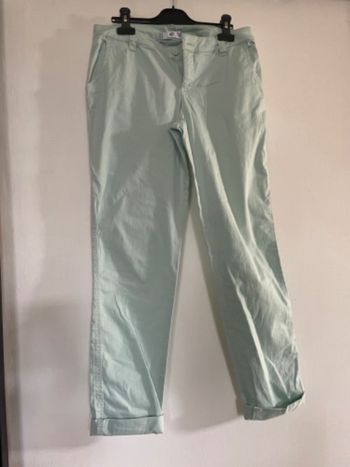 Pantalon couleur vert d eau