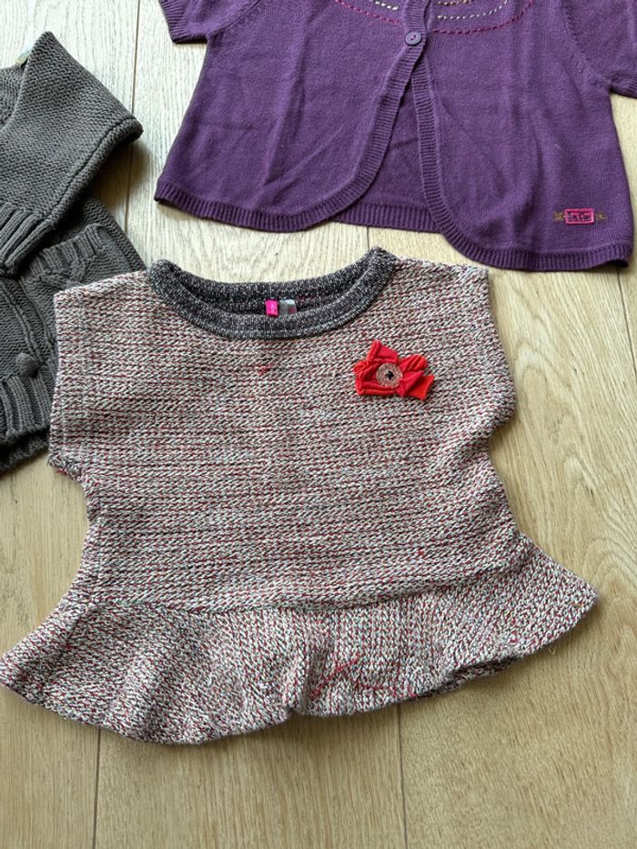Lot de Gilets fille 2ans - photo numéro 3