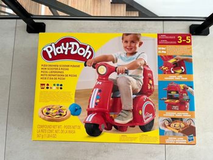 Mon scooter à pizza play doh pâte à modeler - photo numéro 2