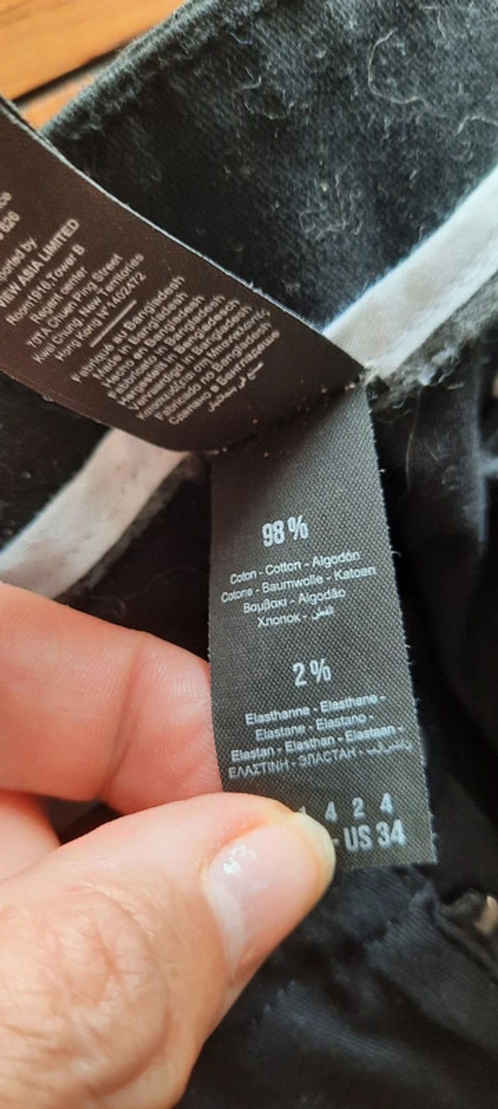 2 pantalons noirs de ville - photo numéro 6
