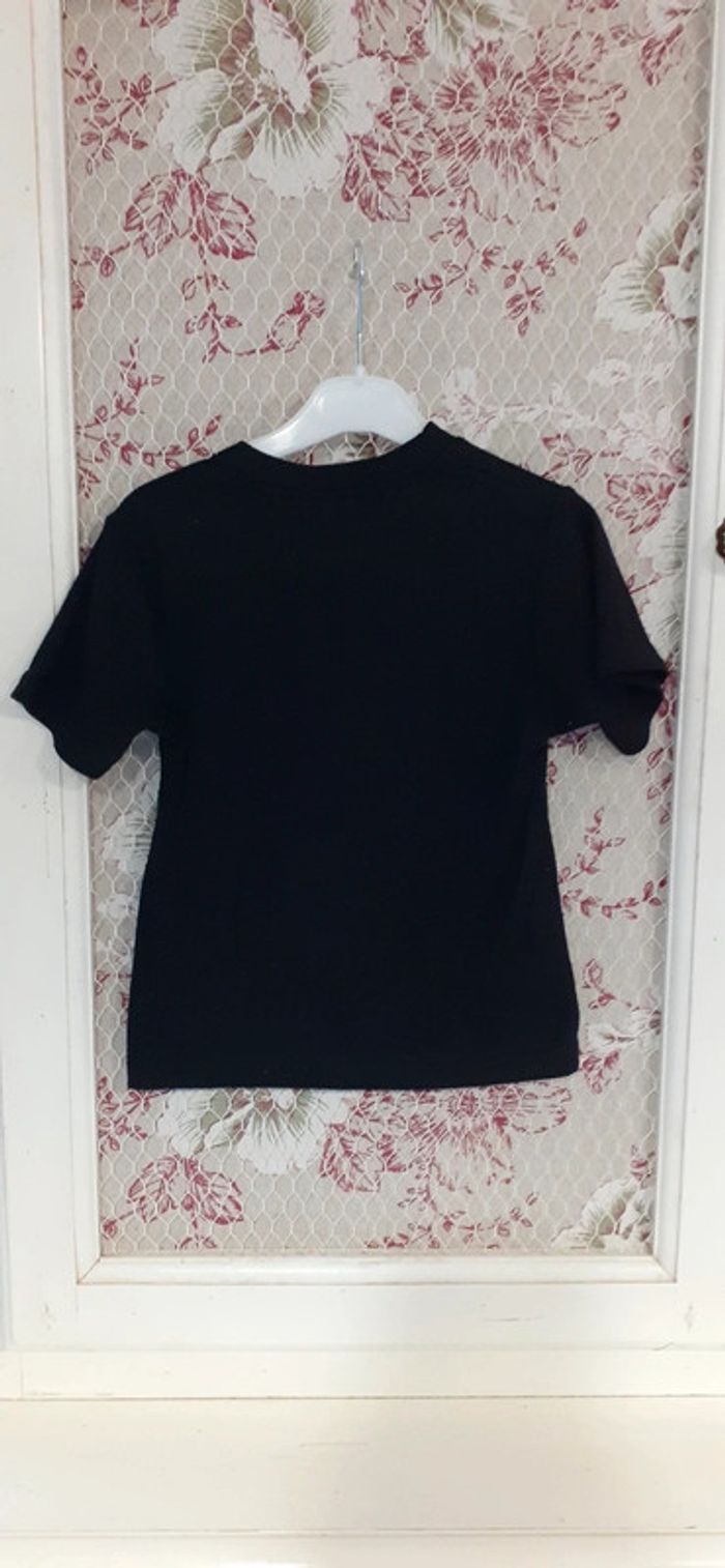 Tee shirt noir fun Fahion 6 ans - photo numéro 2