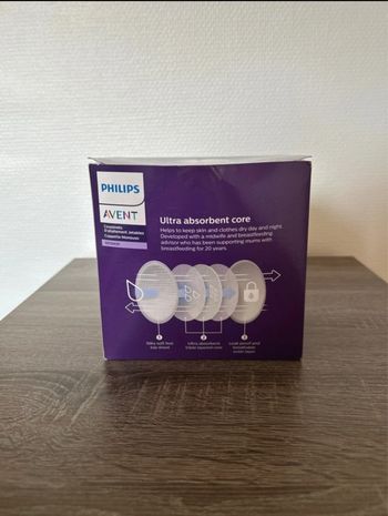 2 Boîtes coussinets d’allaitement