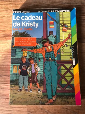 Livre pour fille « Le club des baby-sitters Le cadeau de Kristy »