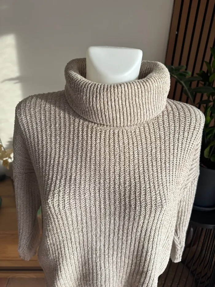 Pull col roulé oversize - photo numéro 2