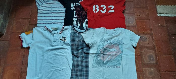 Lot de 6 teeshirt de différentes marques - photo numéro 2