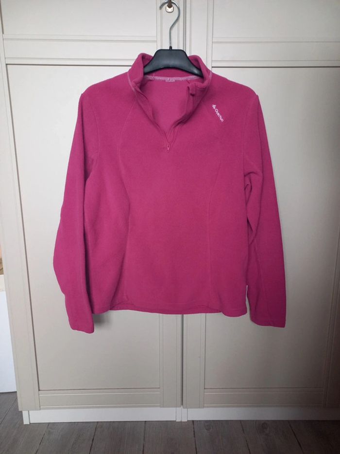 polaire femme rose