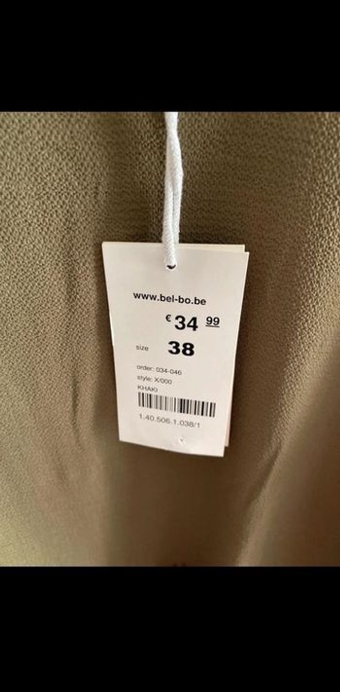 Robe kaki taille 38 neuve - photo numéro 6