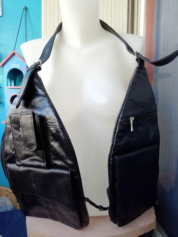 Sacoches ventrales en cuir