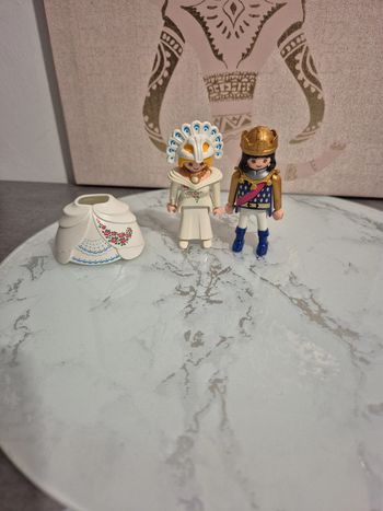 Roi et reine playmobil