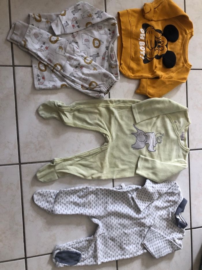 Lot vêtements bébé garçon 9 mois hiver - photo numéro 3