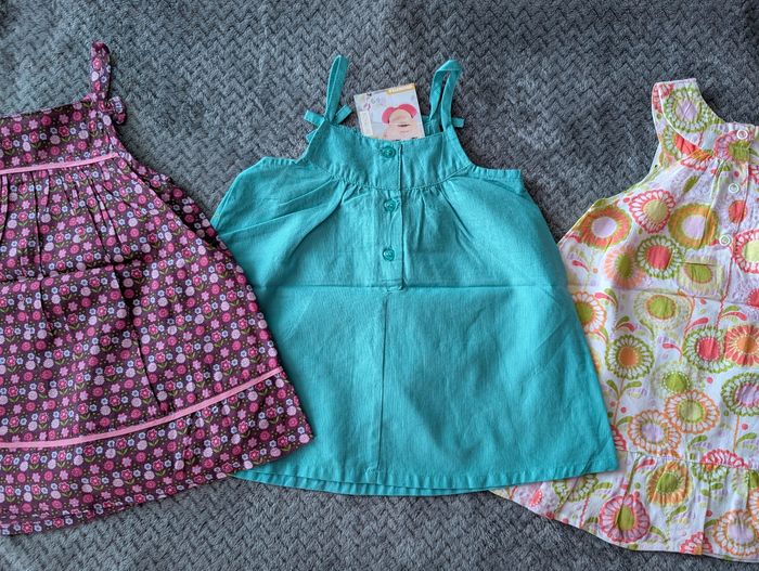 NEUF, lot de 5 robes Orchestra, 6 mois - photo numéro 5