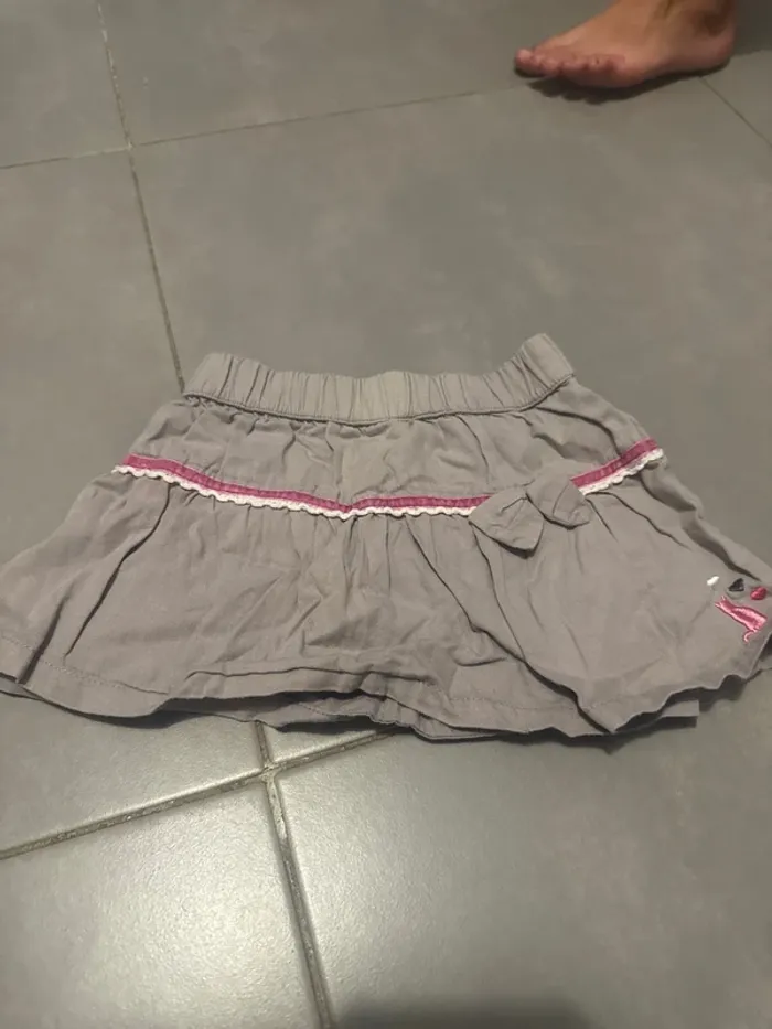 Jupe bébé fille 12mois
