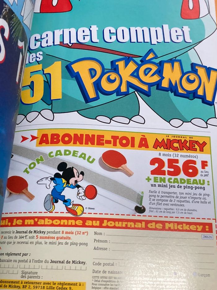 Album du journal de Mickey N.188 Juillet 2000 - photo numéro 6