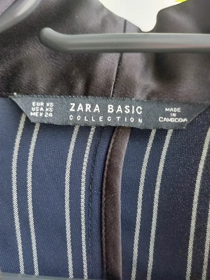 Blazer Zara – XS – Marine – État : Excellent - photo numéro 4