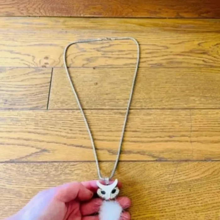 Sublime collier renard articulé avec pompon - photo numéro 6