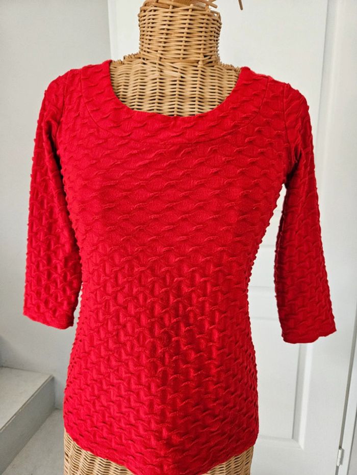 T-shirt manches 3/4 taille 1 U27 - photo numéro 2