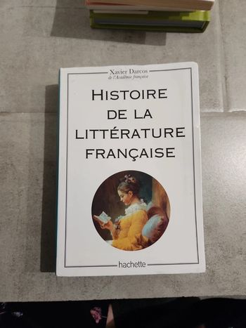 Livre : Histoire de la littérature Française