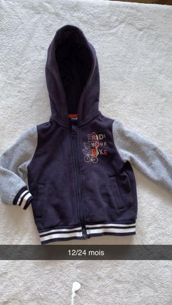 Veste zip