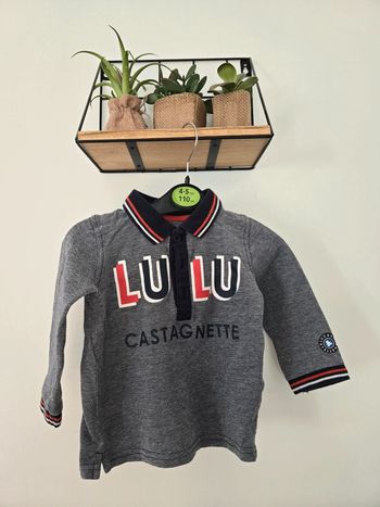 Polo Lulu castagnette 18 mois 👦