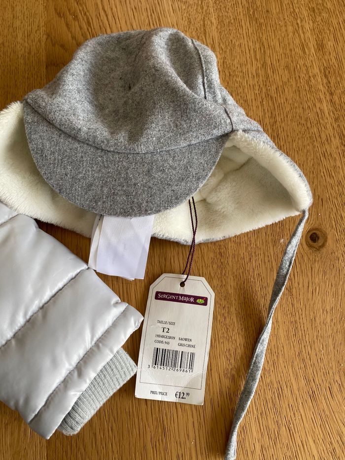 Lot 6 mois doudoune  casquette - photo numéro 4