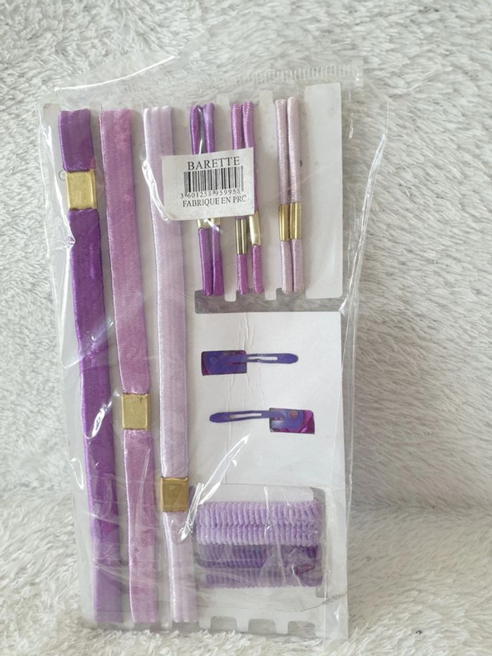 Ensemble accessoires cheveux neufs - photo numéro 2