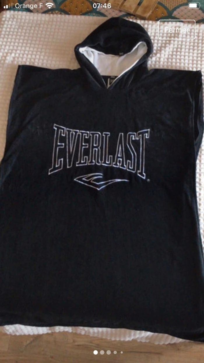 Poncho everlast taille unique - photo numéro 2
