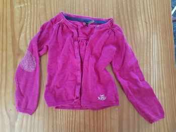 Gilet rose foncé