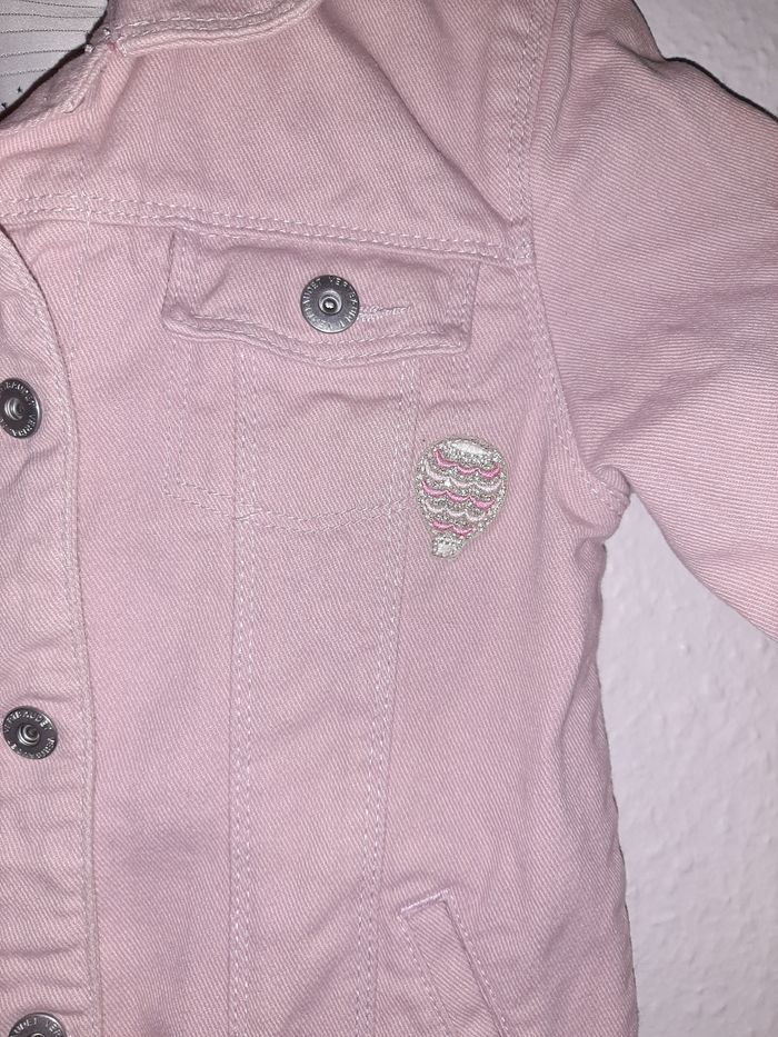 Veste en jeans rose - photo numéro 2