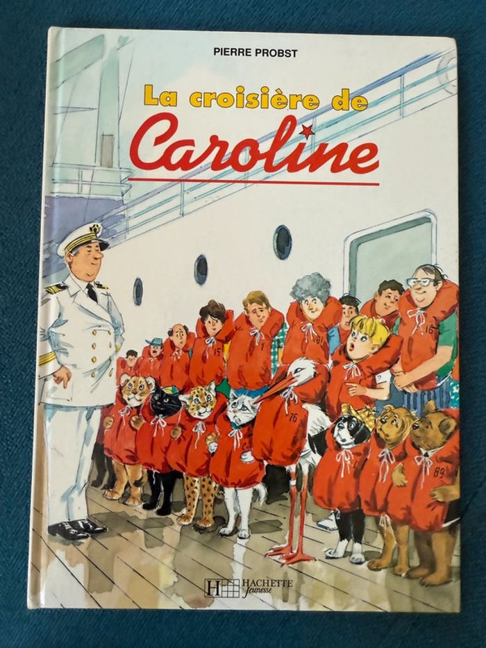 Livre exceptionnel pierre probst La croisière de Caroline bateau