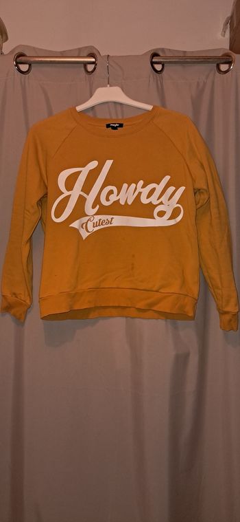 Sweat jaune