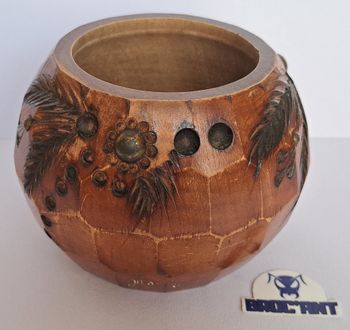 Anciennne tabatiere en bois