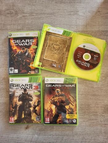 Jeux xbox360 " Gears of war" ( En lot ou à l'unité)