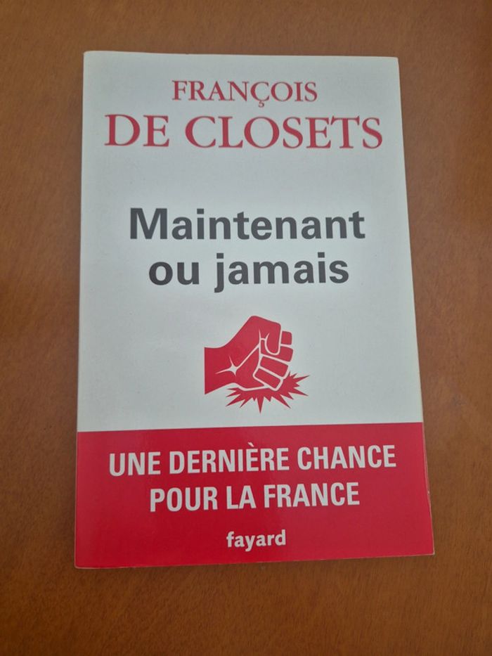 Livre maintenant ou jamais
