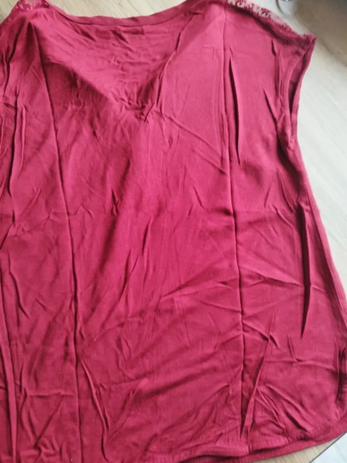 Tee shirt bi matière - photo numéro 4