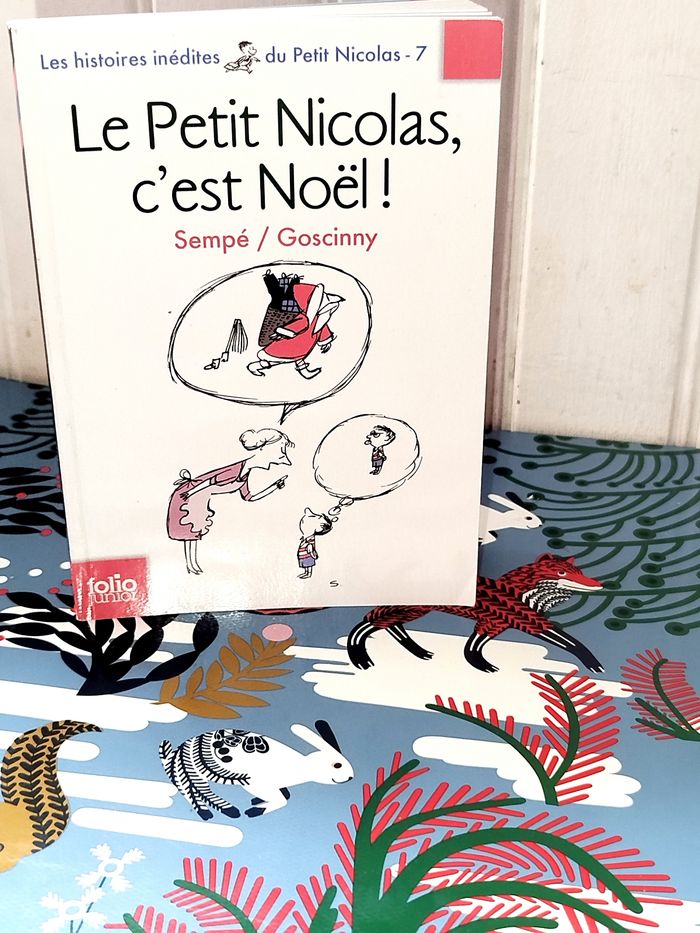 📚 Folio junior Le petit Nicolas c'est Noël 🎄 NEUF