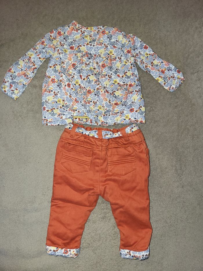 Ensemble  fille 6 mois - photo numéro 2