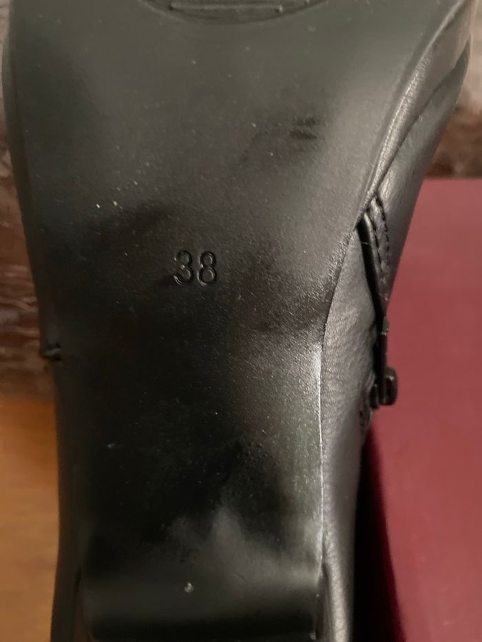 Bottine noire T 38 - photo numéro 5