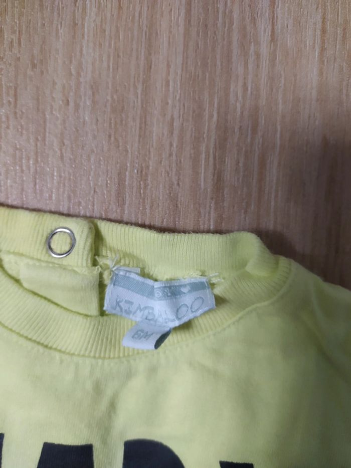 T-shirt kimbaloo 6 mois - photo numéro 3