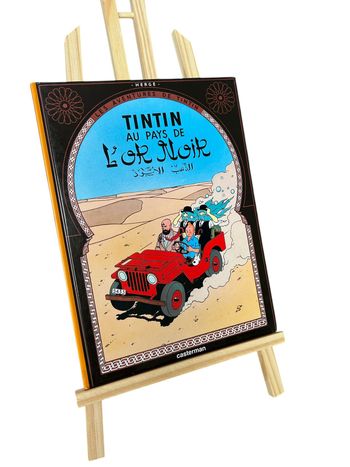 BD Tintin au pays de l'or noir