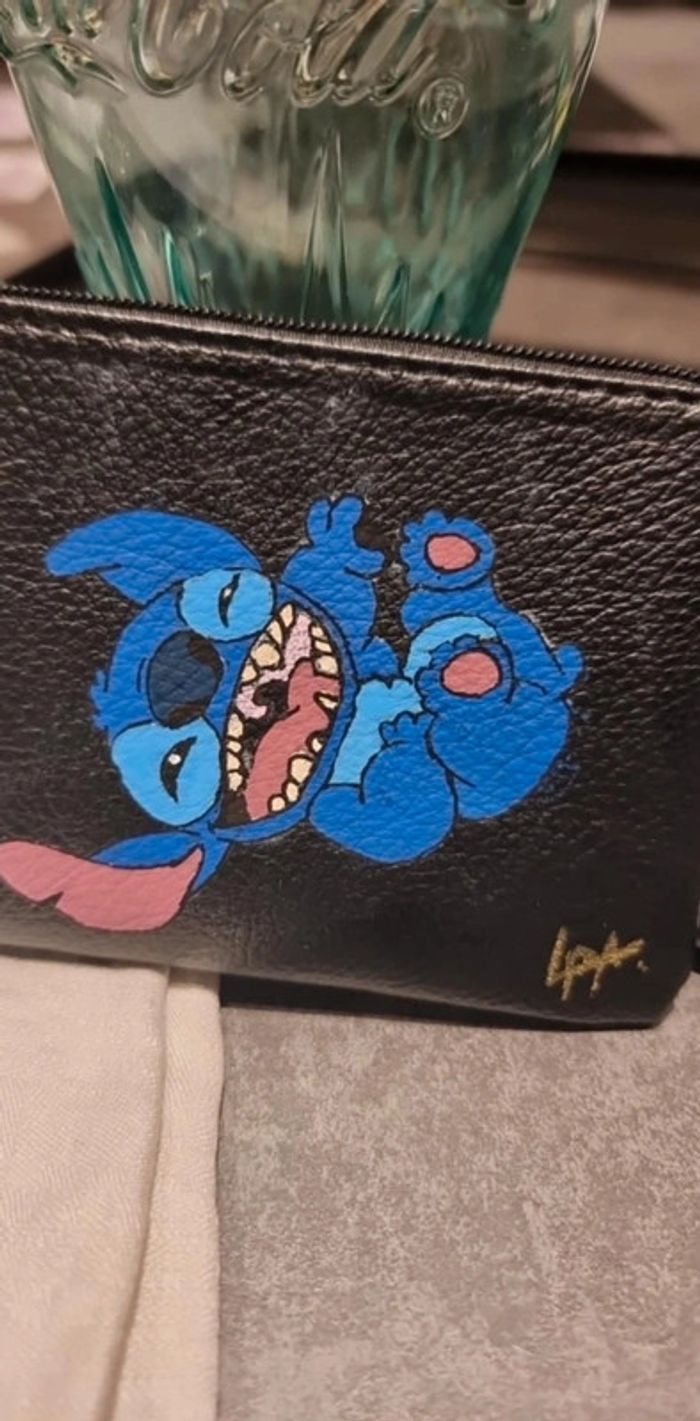 Porte monnaie stitch