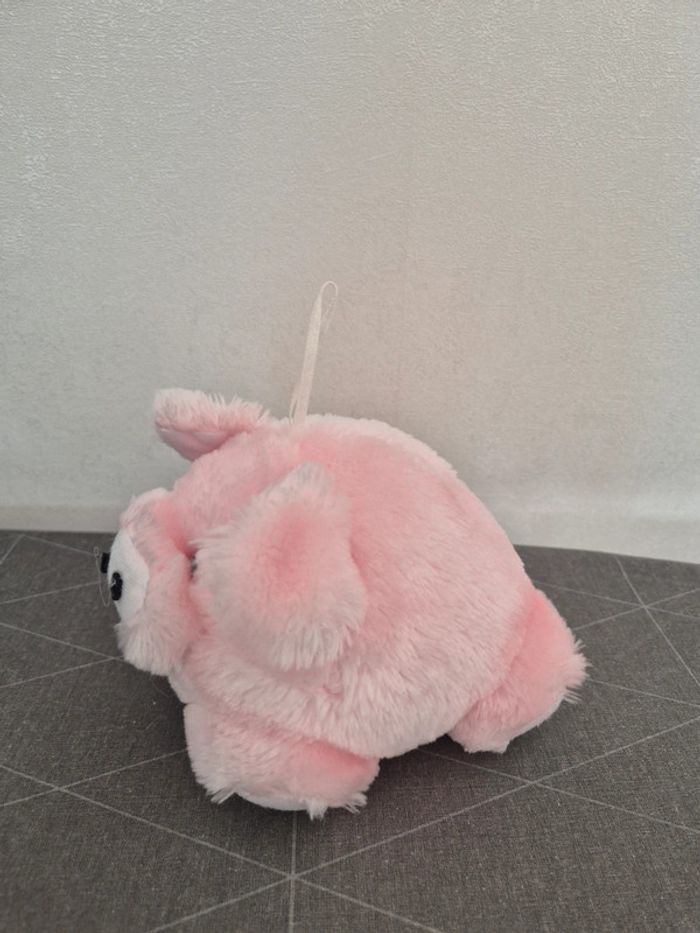Peluche petit Cochon rose - photo numéro 7