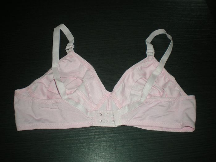3 Soutien gorge allaitement beige, rose et blanc 90C neuf - photo numéro 11