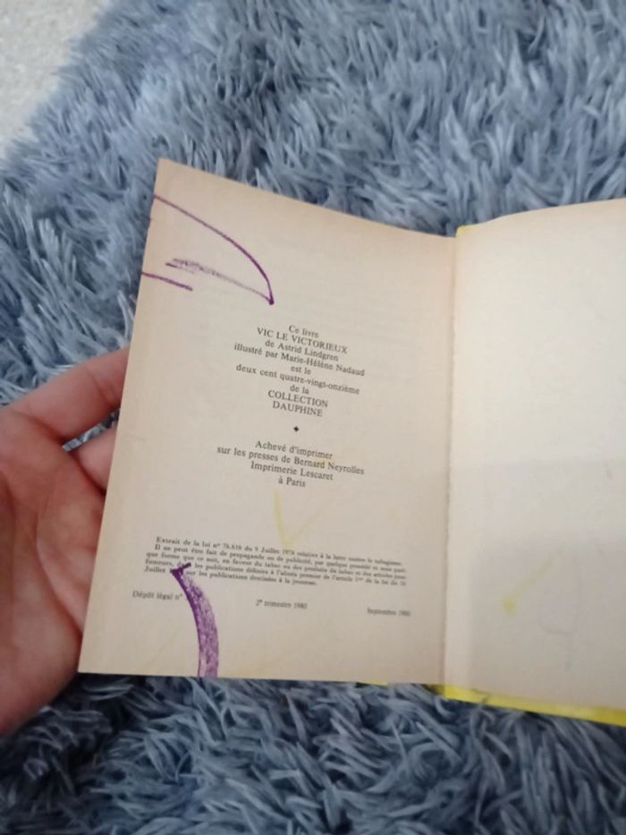 Livre Vic le victorieux 💖 Dauphine - photo numéro 2