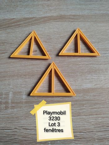 Playmobil 3230 lot 3 fenêtres