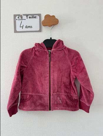 Gilet à capuche - taille 4 ans 🌸