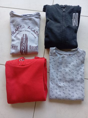 Lot de sweats garçon 10 ans