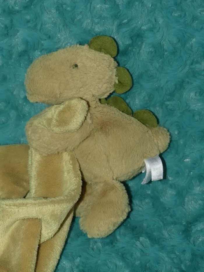 Doudou dinosaure couverture vert Jellycat 🦕 tbe - photo numéro 2