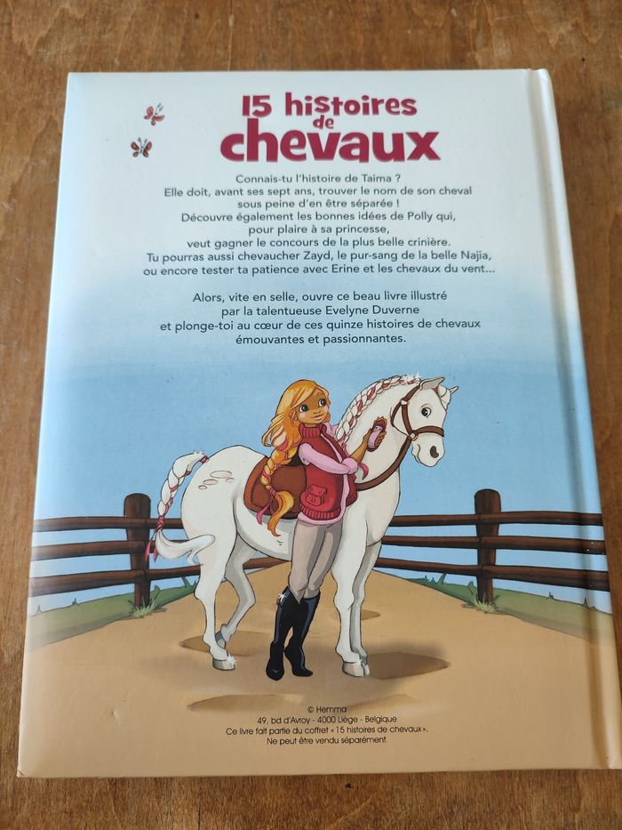 Livres 15 histoires de chevaux - photo numéro 3