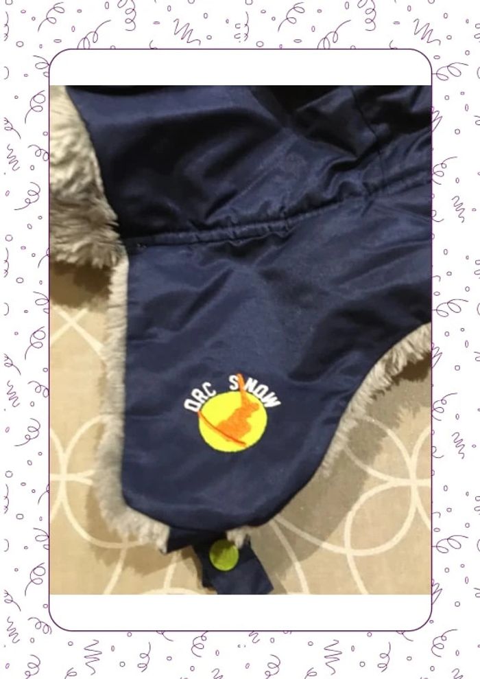 Bonnet de ski garçon orchestra marine - photo numéro 2